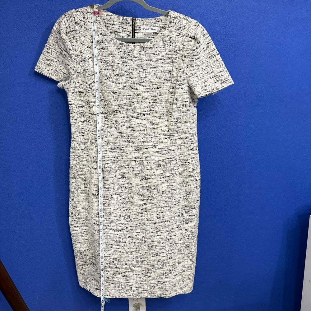 Calvin Klein Tweed Dress
